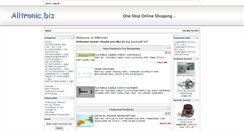 Desktop Screenshot of alltronic.biz